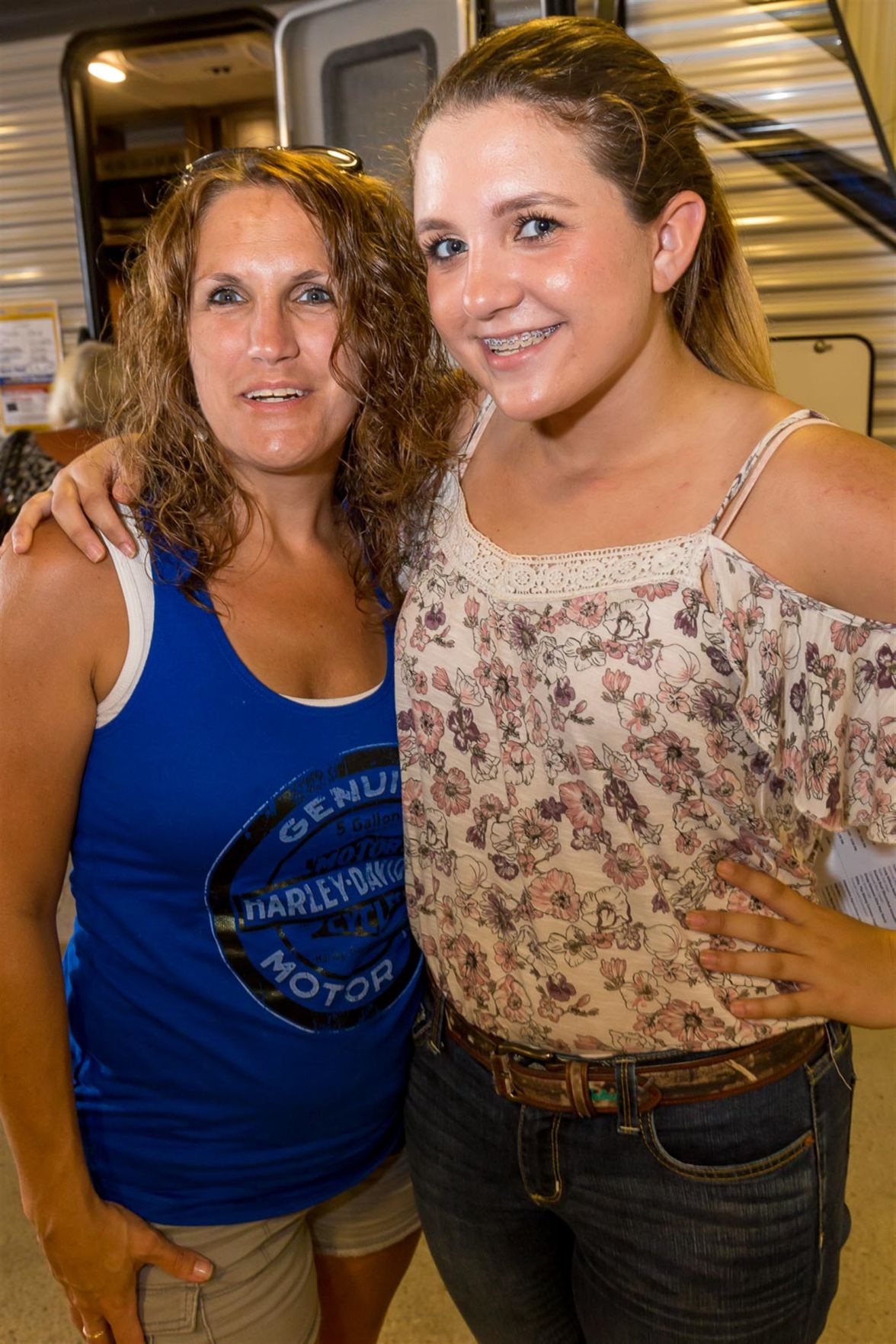 Smiles on Sunday at the Erie County Fair